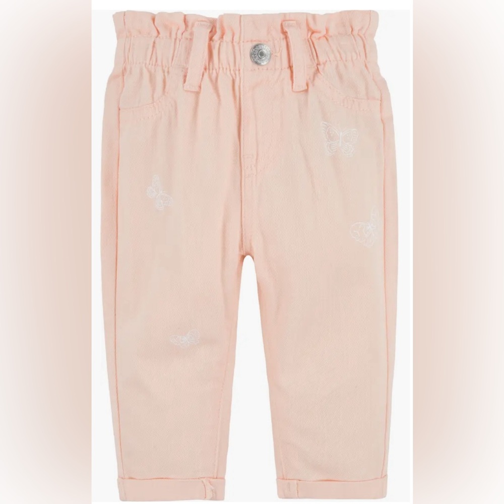 🎉HP🎉Levi’s Paperbag Waist Baby Jeans. Size 24months.